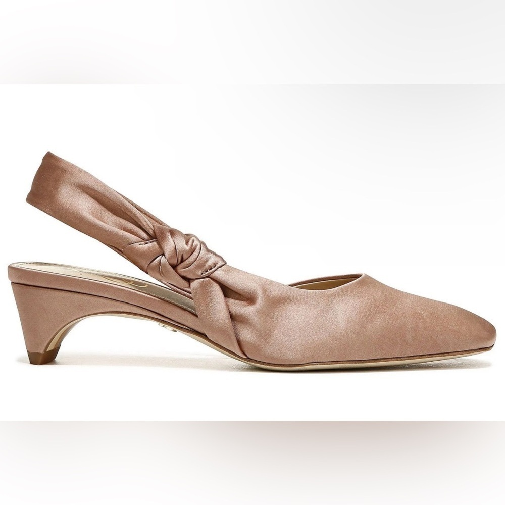 Sam Edelman Meredith satin kitten heel size 6. Sold at Anthropologie - new